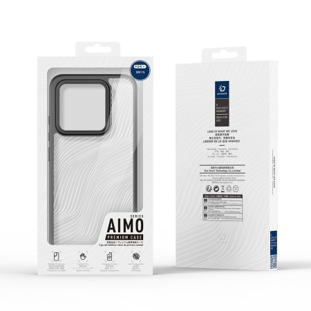 Husa pentru Xiaomi 15 - Dux Ducis Aimo Series - Black