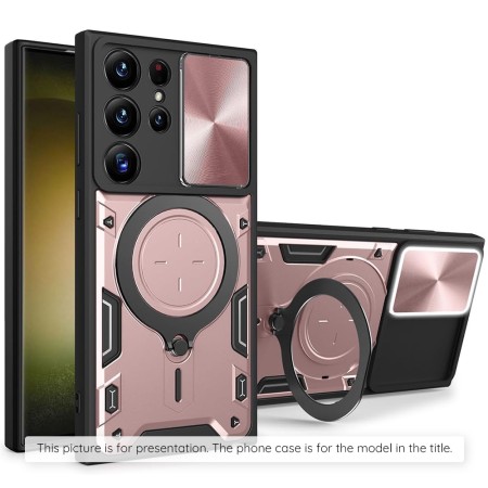 Husa pentru Honor Magic7 Lite / X9c - Techsuit CamGuard Pro - Rose Gold