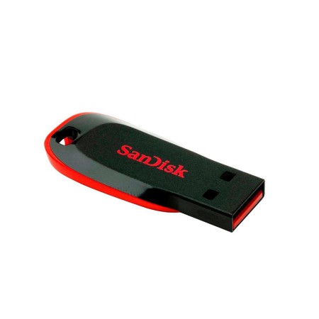 Stick de Memorie 16GB, USB 2.0 - SanDisk (SDCZ50-016G-B35) - Black / Red