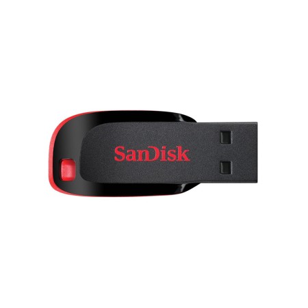 Stick de Memorie 16GB, USB 2.0 - SanDisk (SDCZ50-016G-B35) - Black / Red