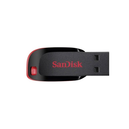 Stick de Memorie 128GB, USB 2.0 - SanDisk (SDCZ50-128G-B35) - Black / Red