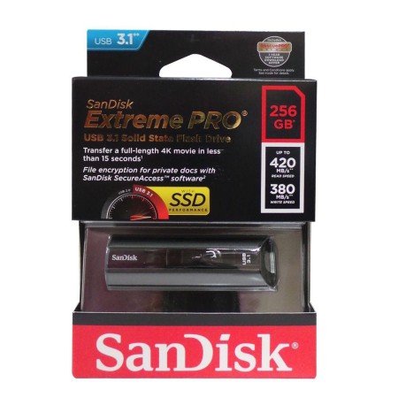 Stick de Memorie 256GB, USB 3.1 - SanDisk (SDCZ880-256G-G46) - Black