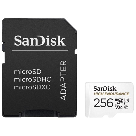 Card de Memorie, 256GB, Micro SDXC - SanDisk High Endurance (SDSQQNR-256G-GN6IA) - White