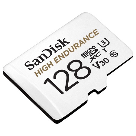 Card de Memorie, 128GB, Micro SDXC - SanDisk High Endurance (SDSQQNR-128G-GN6IA) - White