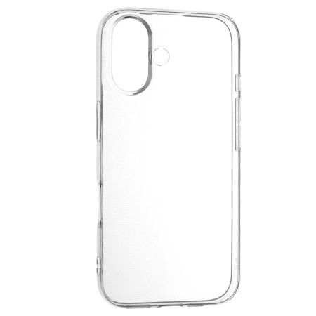 Husa pentru iPhone 16 - Techsuit Clear Silicone [Big Lens Hole] - Transparent