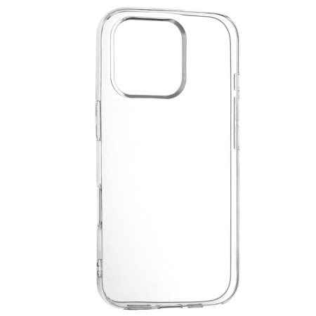 Husa pentru iPhone 16 Pro - Techsuit Clear Silicone [Big Lens Hole] - Transparent