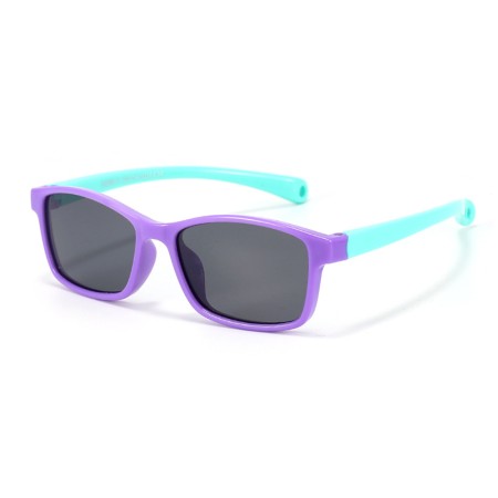 Ochelari pentru Copii Polarizati - Techsuit (8260-C34) - Purple / Cyan