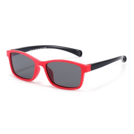 Ochelari pentru Copii Polarizati - Techsuit (8260-C40) - Red / Black