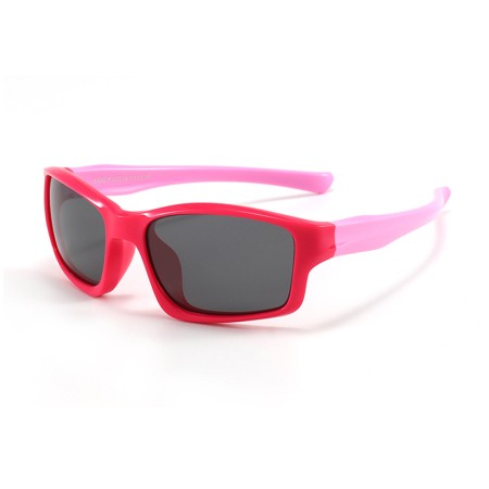 Ochelari pentru Copii Polarizati - Techsuit (8202-C30) - Rose Red / Pink