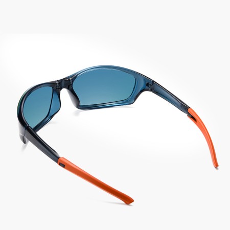 Ochelari pentru Ciclism, Pliabili - Techsuit (24101) - Gun / Blue