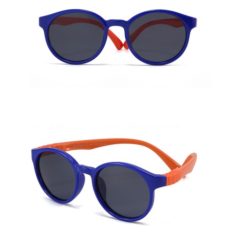 Ochelari pentru Copii Polarizati - Techsuit (22049) - Blue / Orange