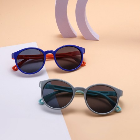 Ochelari pentru Copii Polarizati - Techsuit (22049) - Blue / Orange