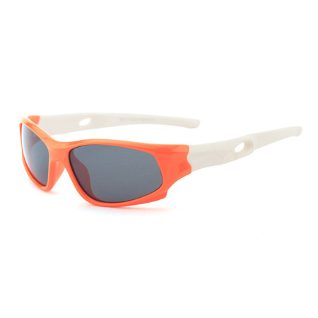 Ochelari de Soare pentru Copii cu Protectie UV tip Sport, Orange / White