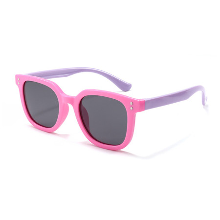 Ochelari de Soare Polarizati pentru Copii cu Protectie UV, Pink / Purple