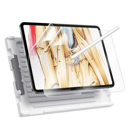 Folie pentru iPad Pro 13 (2024) (set 2) - ESR Paper-Feel - Matte Clear