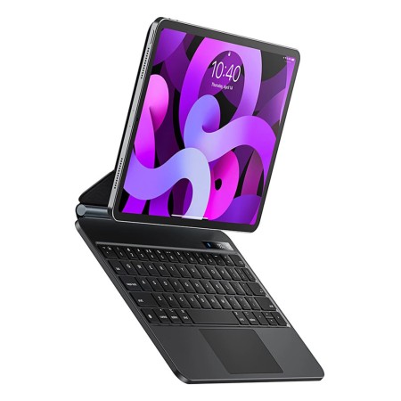 Husa pentru iPad Pro 12.9 (2018/2020/2021/2022) - Baseus Brilliance Magnetic Keyboard Case Digital Display (ARJK010216) - Gray