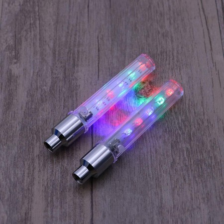 Capac Ventil pentru Bicicleta (set2) - Techsuit Firefly Light (THVB2) - Multicolor