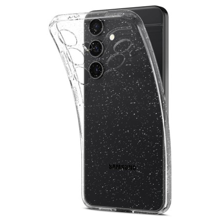 Huse pentru Samsung Galaxy S24 FE - Spigen Liquid Crystal Glitter - Crystal Quartz