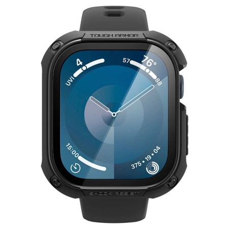 Husa pentru Apple Watch 10 46mm - Spigen Tough Armor - Black