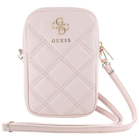 Borseta cu Fermoar pentru Telefon - Guess (GUWBZPSQSSGP) - Pink