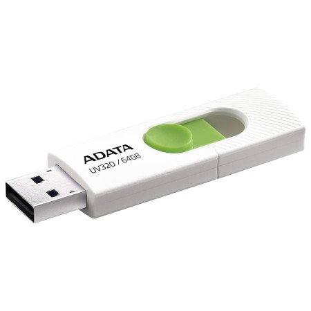 Stick de Memorie 64GB - Adata (AUV320-64G-RWHGN) - White / Green