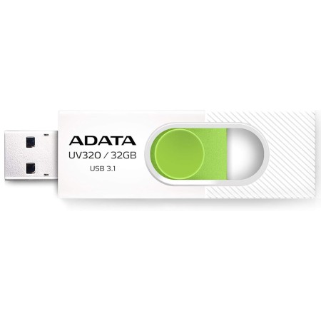 Stick de Memorie 32GB - Adata (AUV320-32G-RWHGN) - White / Green