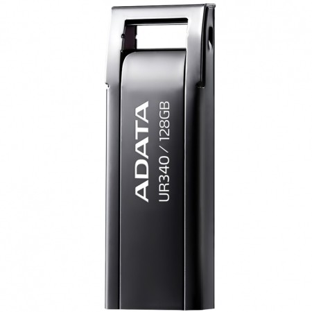 Stick de Memorie 128GB - Adata (AROY-UR340-128GBK) - Metallic Black