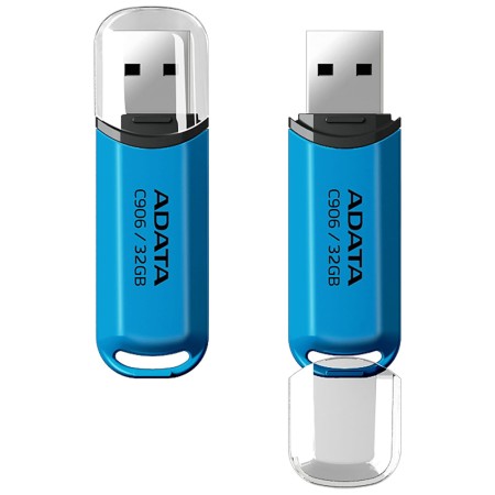 Stick de Memorie 32GB, USB 2.0 - Adata (AC906-32G-RWB) - Blue