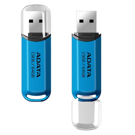 Stick de Memorie 64GB, USB 2.0 - Adata (AC906-64G-RWB) - Blue