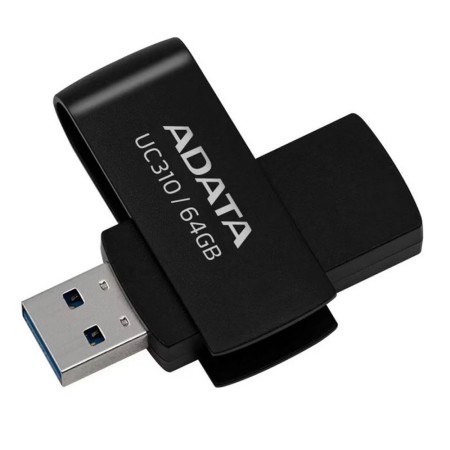 Stick de Memorie 64GB, USB 3.2 - Adata (UC310-64G-RBK) - Black