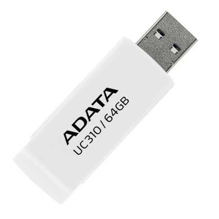 Stick de Memorie 64GB, USB 3.2 - Adata (UC310-64G-RWH) - White