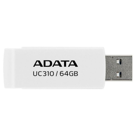 Stick de Memorie 64GB, USB 3.2 - Adata (UC310-64G-RWH) - White