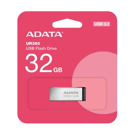 Stick de Memorie 32GB, USB 3.2 - Adata (UR350-32G-RSR/BK) - Grey