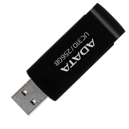 Stick de Memorie 256GB, USB 3.2 - Adata (UC310-256G-RBK) - Black