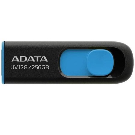 Stick de Memorie 256GB, USB 3.2 - Adata (AUV128-256G-RBE) - Black / Blue