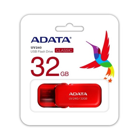 Stick de Memorie 32GB, USB 2.0 - Adata (AUV240-32G-RRD) - Red