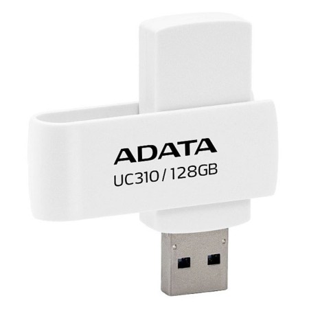 Stick de Memorie 128GB, USB 3.2 - Adata (UC310-128G-RWH) - White