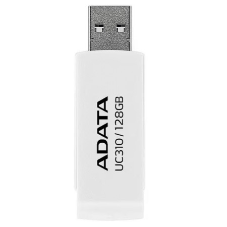 Stick de Memorie 128GB, USB 3.2 - Adata (UC310-128G-RWH) - White