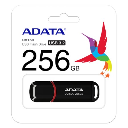 Stick de Memorie 256GB, USB 3.2, 100MB/s - Adata (AUV150-256G-RBK) - Black