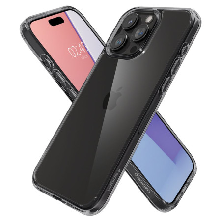 Husa pentru iPhone 15 Pro Spigen Ultra Hybrid, Space Crystal