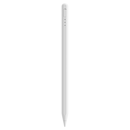 Stylus Pen pentru Tableta, Type-C, Palm Rejection, Tilt Sensitivity, Side Adsorption, 125mAh - Techsuit (AX10-T) - White