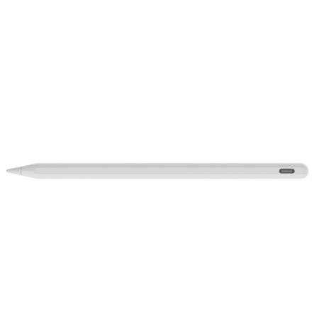 Stylus Pen pentru Tableta, Bluetooth, Type-C, 130mAh, Palm Rejection, Tilt Pressure Sense - Techsuit (V15) - White