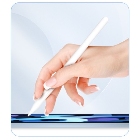 Stylus Pen pentru Tableta, Bluetooth, Type-C, 130mAh, Palm Rejection, Tilt Pressure Sense - Techsuit (V15) - White