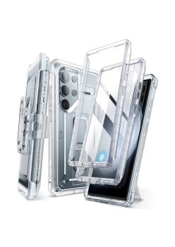 Husa pentru Samsung Galaxy S24 Ultra Supcase Unicorn Beetle Pro, Clear