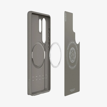 Husa pentru Samsung Galaxy S25 Ultra - Spigen Caseology Parallax MagSafe - Ash Grey