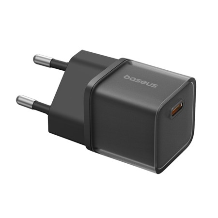 Incarcator GaN5S, Type-C, Fast Charge, 30W - Baseus Gallium Nitride (P10162504113-00) - Black