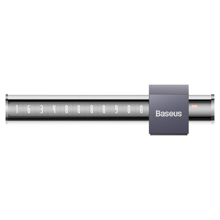 Suport Numar Auto Bord - Baseus Space (CNHM020014) - Grey