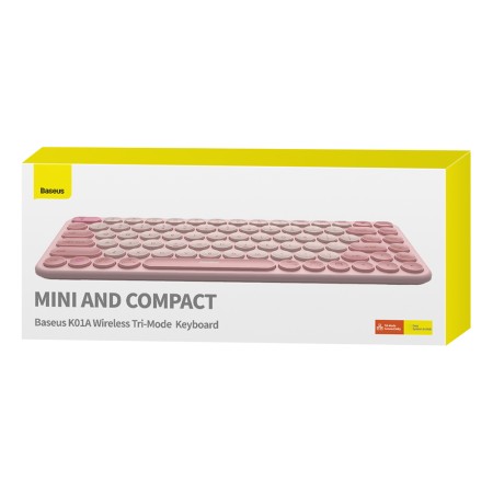 Tastatura Fara Fir - Baseus K01A (B00955503413-00) - Baby Pink