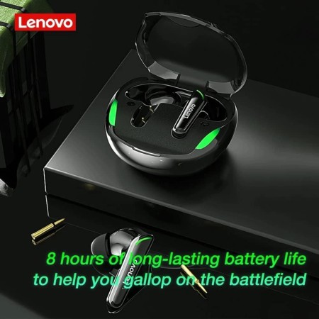 Casti pentru Gaming, Bluetooth 5.1, Noise Reduction - Lenovo (XT92) - White