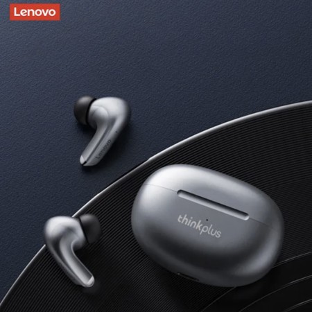 Casti fara Fir True Wireless Stereo, Bluetooth V5.3, Noise Reduction - Lenovo (LP5) - Black